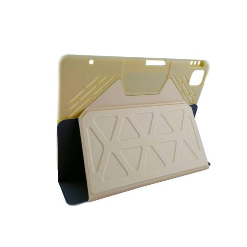 BELK 3D Smart Protection Case for iPad 10.2 ( 2021 / 2020 / 2019) Built-in Appel Pencil Holder Gold