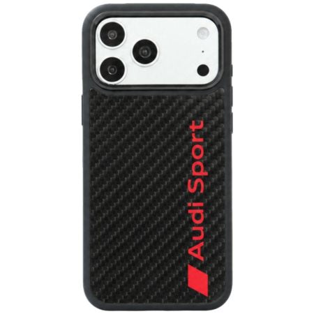 Audi R8 Carbon Fiber MagSafe for iPhone 18 Pro / 17 Pro black