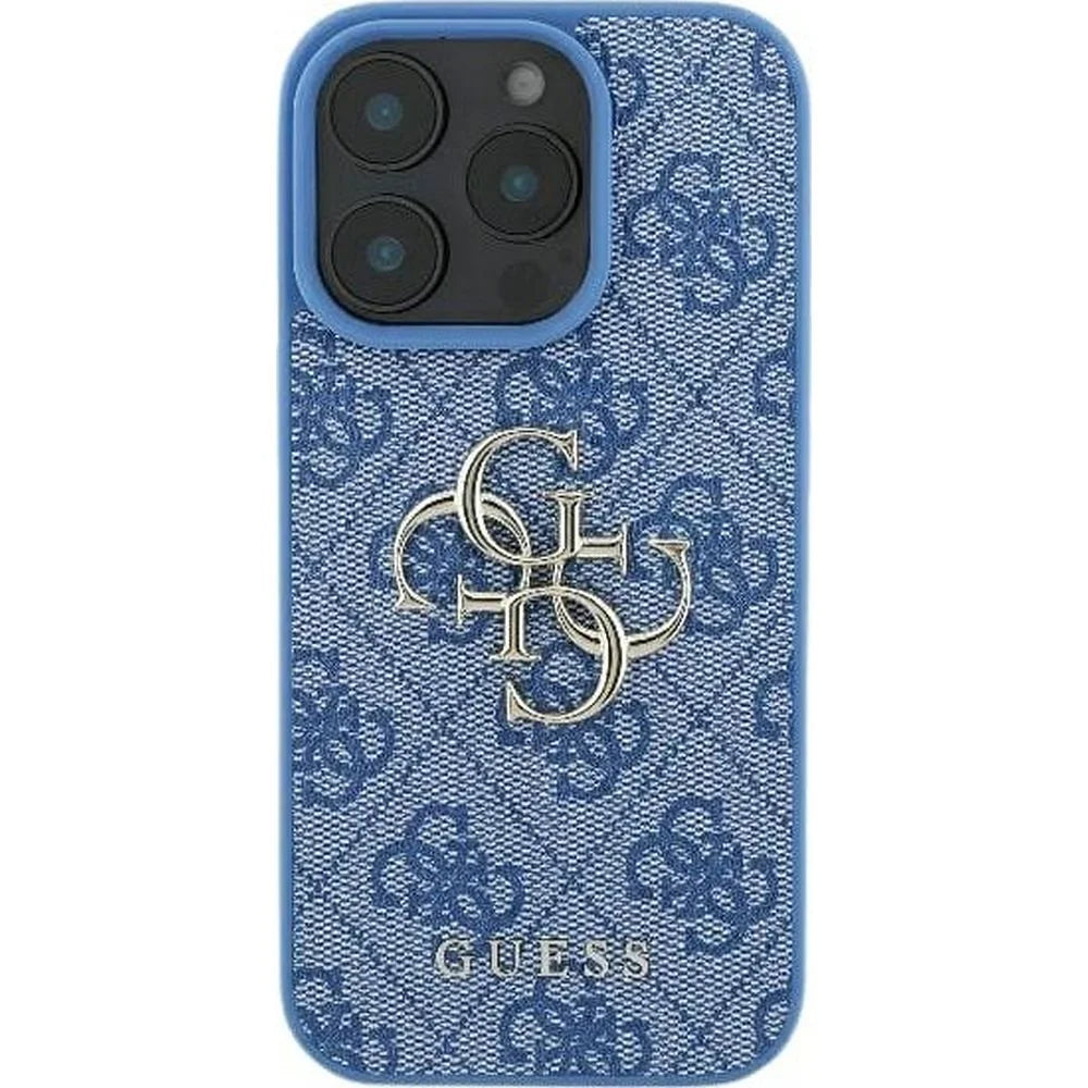 Guess Hardcase 4G PU Big Logo Blue
 iPhone 16