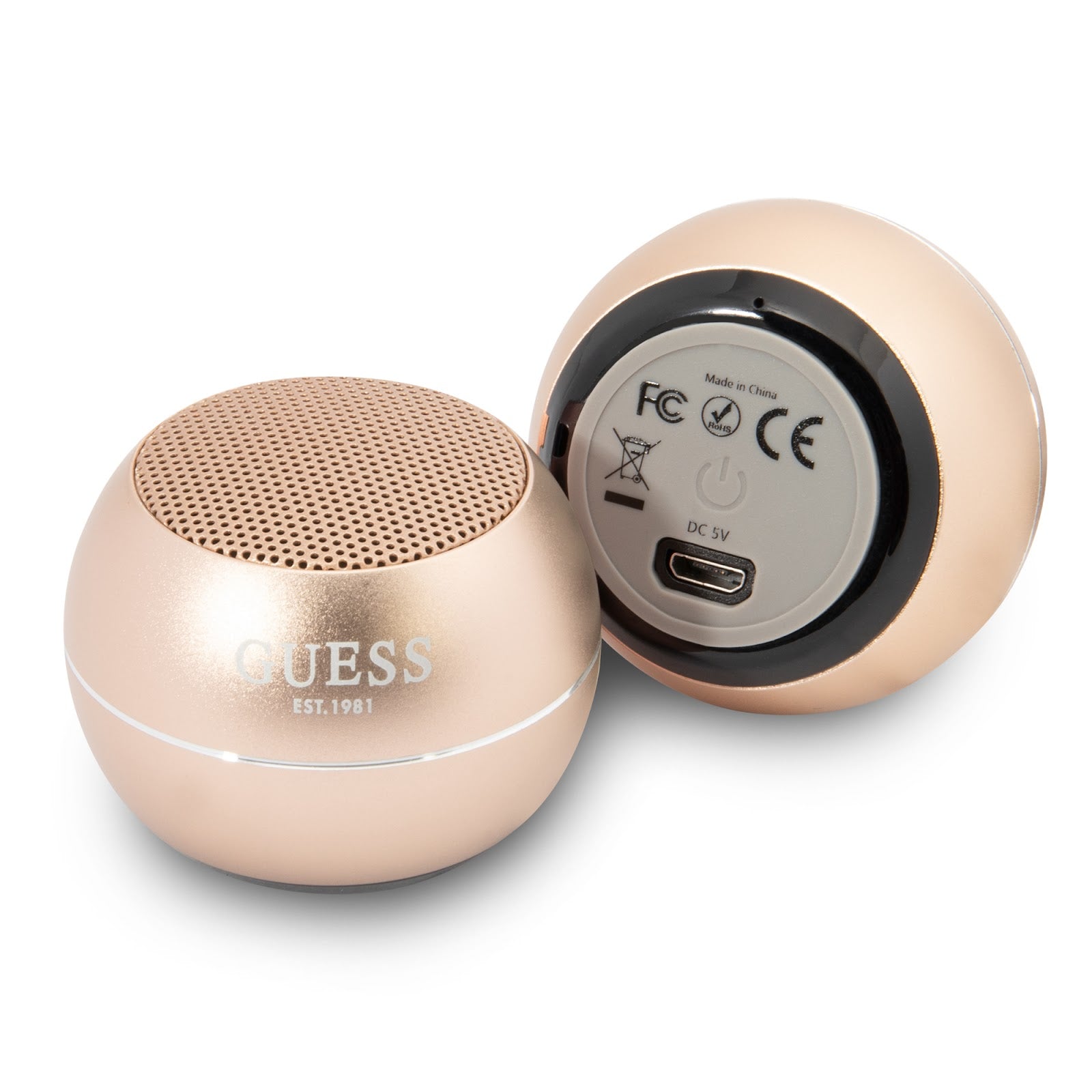 Guess Speaker Bluetooth GUWSALGED Speaker mini Gold