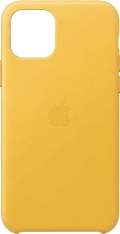 Apple Leather Backcover for iPhone 11 Pro - Meyer Lemon