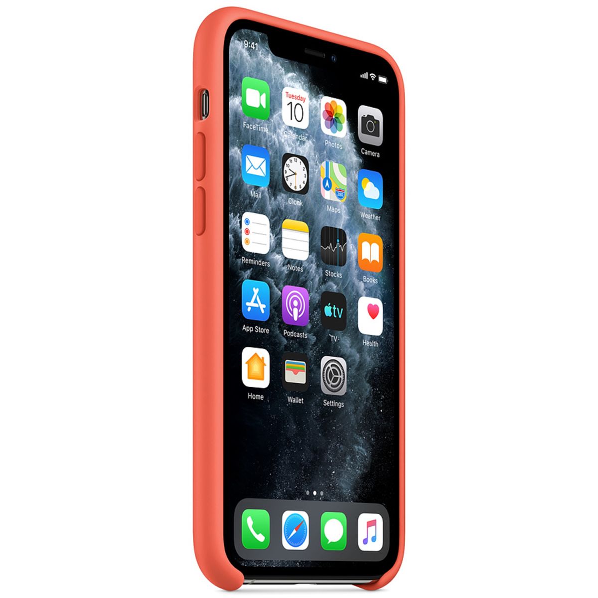 Apple Silicone Backcover for iPhone 11 Pro - Orange