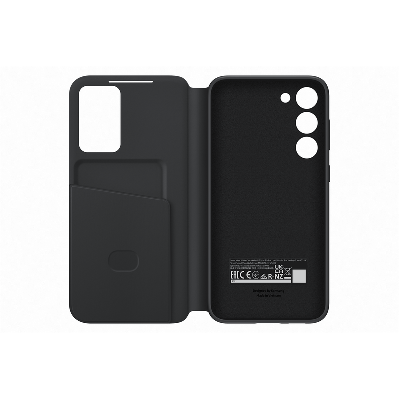 Smart View Walet Case for Samsung EF-ZS916CBEGWW Galaxy S23+ Black