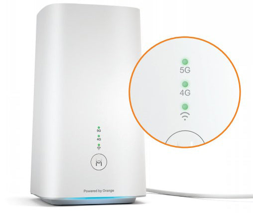 Orange Huawei Mifi router Flybox 5G Box