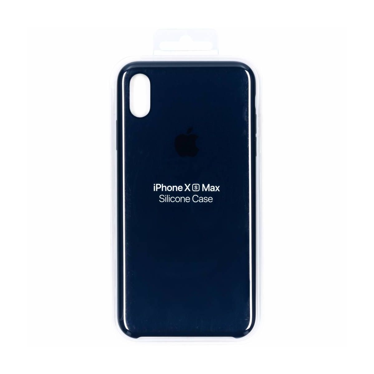 Apple Silicone Backcover for iPhone Xs Max - Midnight Blue