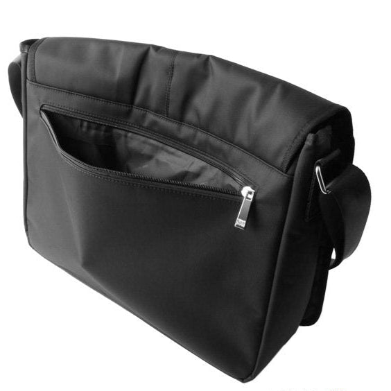 Cerruti Messenger bag for laptop up to 15 inches, black CEMB15NYBK