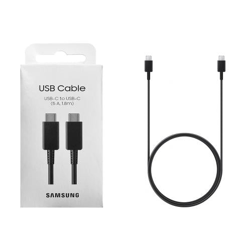 Cables for Samsung EP-DX510JB USB-C - USB-C 5A black 1.8m