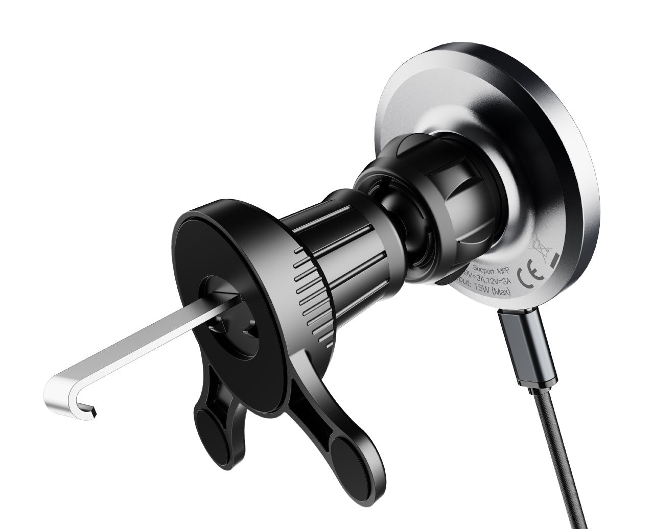 Nevox Wireless Qi2 Fast CAR Charger - 15Watt - compatible with MagSafe