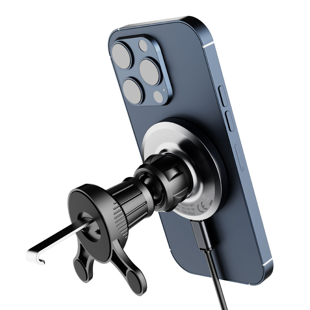 Nevox Wireless Qi2 Fast CAR Charger - 15Watt - compatible with MagSafe