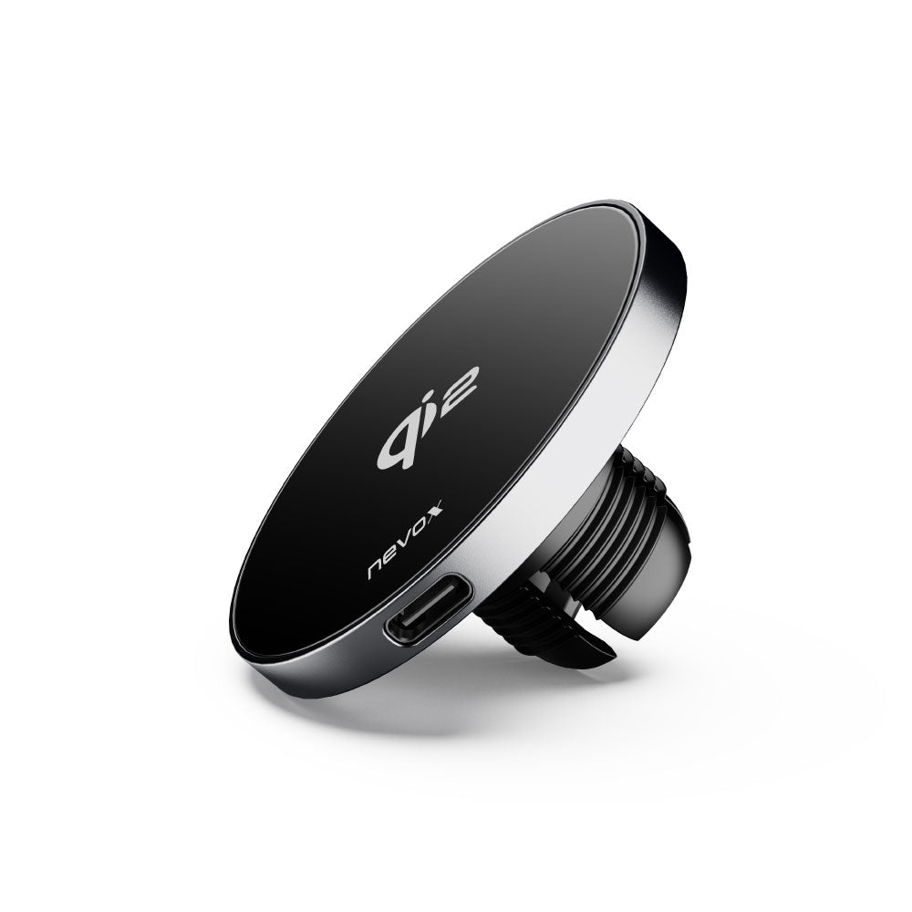 Nevox Wireless Qi2 Fast CAR Charger - 15Watt - compatible with MagSafe