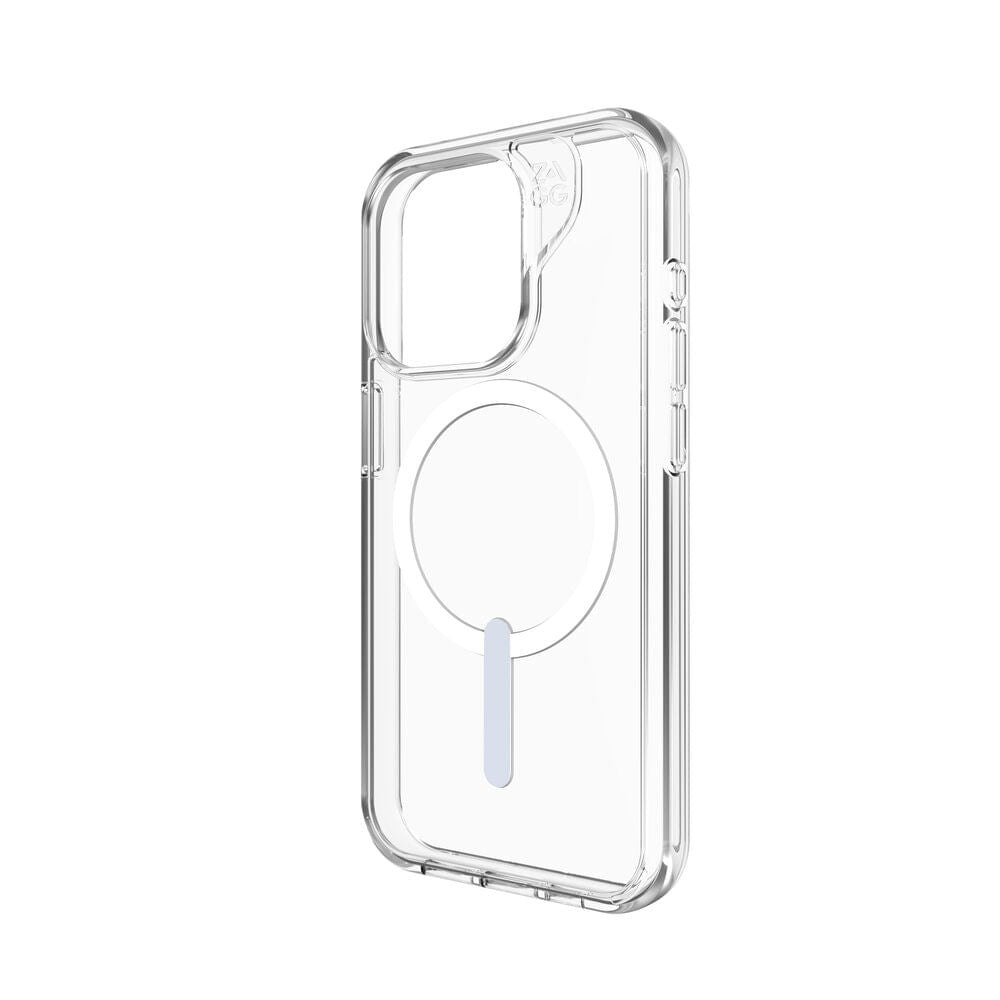 ZAGG Graphene Crystal Palace Snap MagSafe Case for iPhone 15 Pro Max Transparente