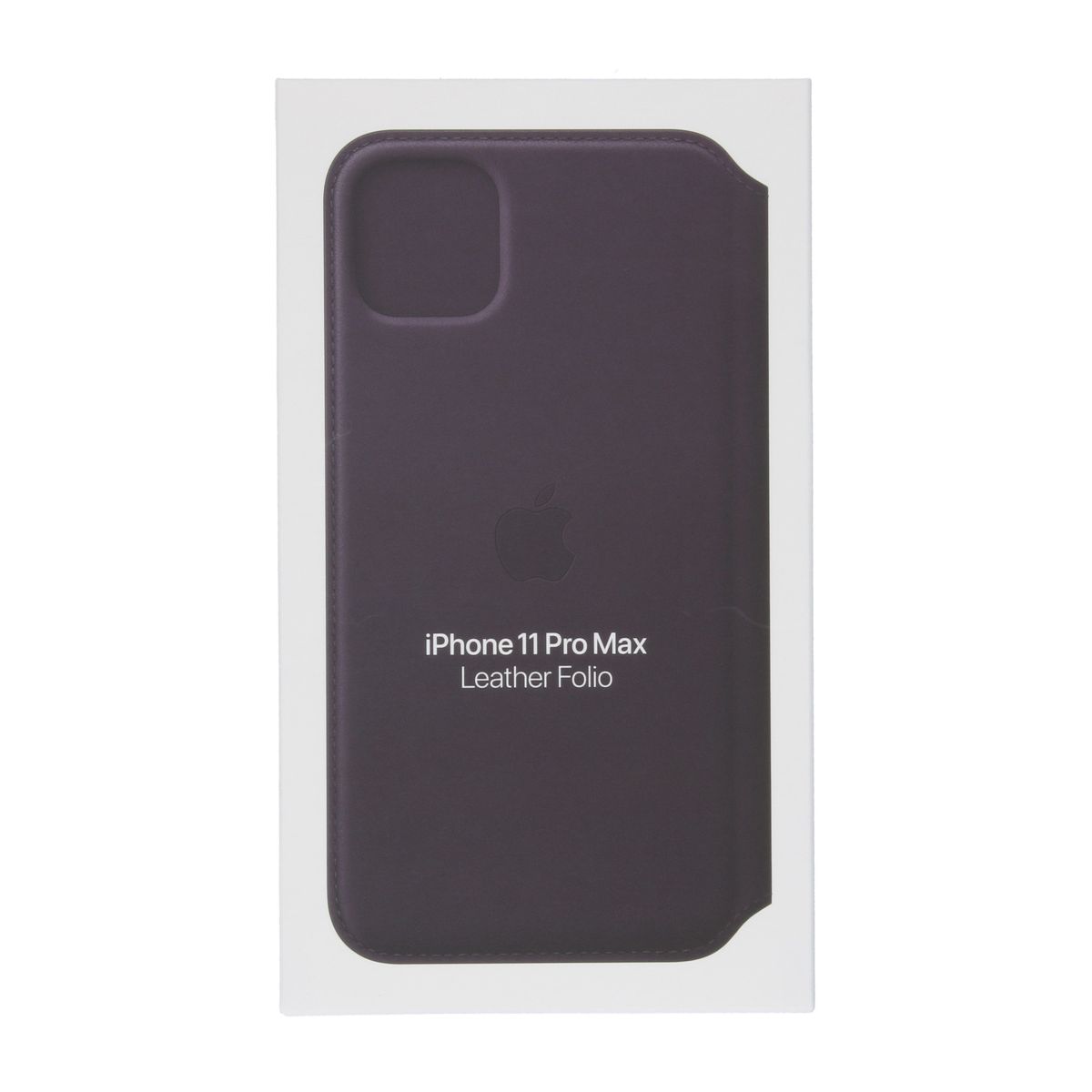 Apple Leather Folio Bookcase for iPhone 11 Pro  Max -  Aubergine