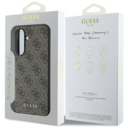 Case Guess 4G Charms Collection for GUHCSA56GF4GBR Samsung Galaxy A56 brown