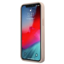 Guess GUHCP12M4GMGPI iPhone 12/12 Pro Pink hardcase 4G Big Metal Logo