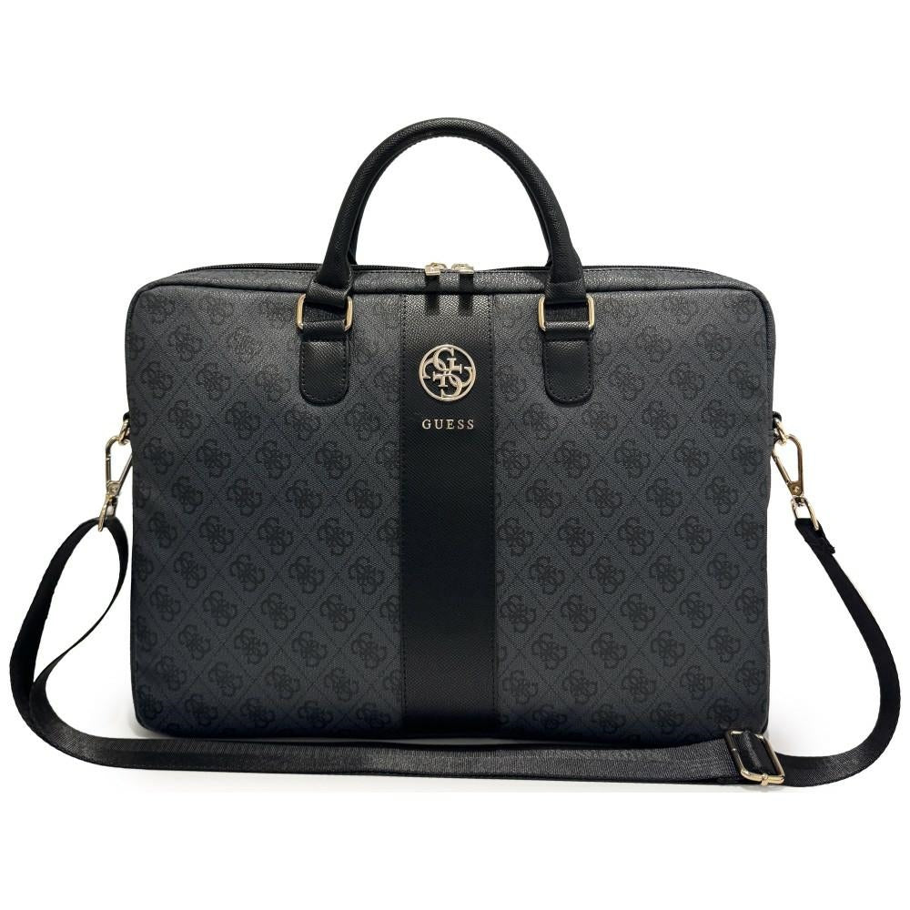 Guess Bag 4G Round 4G & Classic Logos Stripe 16”Black