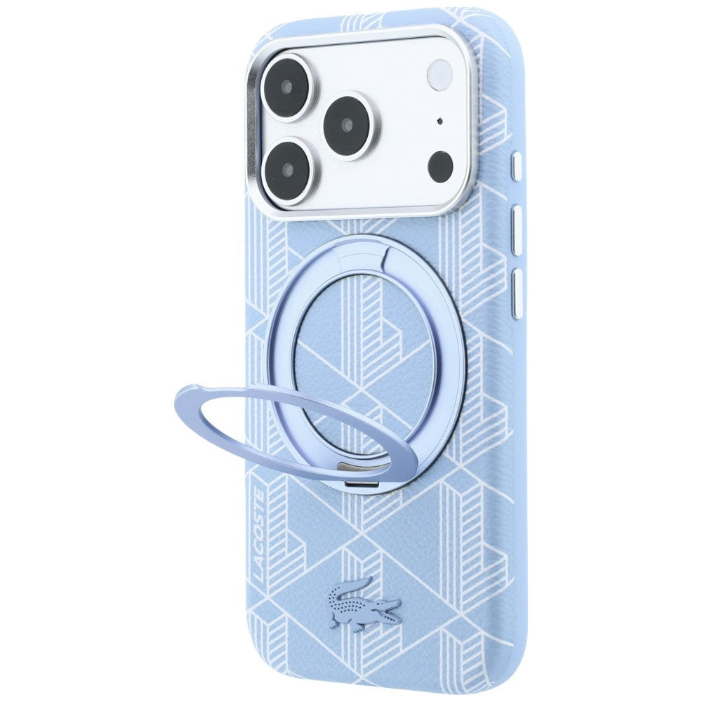 Lacoste LCHMP18X6PSWRBEMLB Lacoste Blend with Ring Stand MagSafe for iPhone 18 Pro Max / 17 Pro Max blue