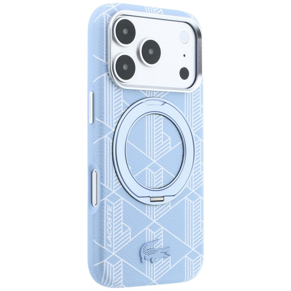 Lacoste LCHMP18X6PSWRBEMLB Lacoste Blend with Ring Stand MagSafe for iPhone 18 Pro Max / 17 Pro Max blue
