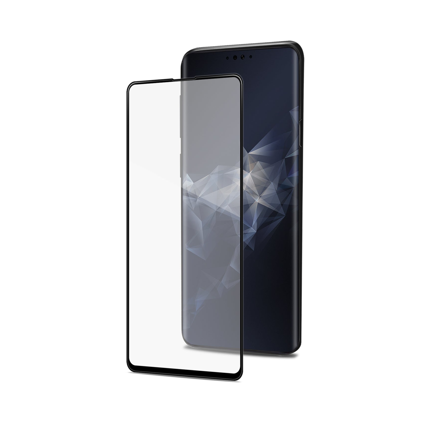 3D GLASS GALAXY S10+ BLACK