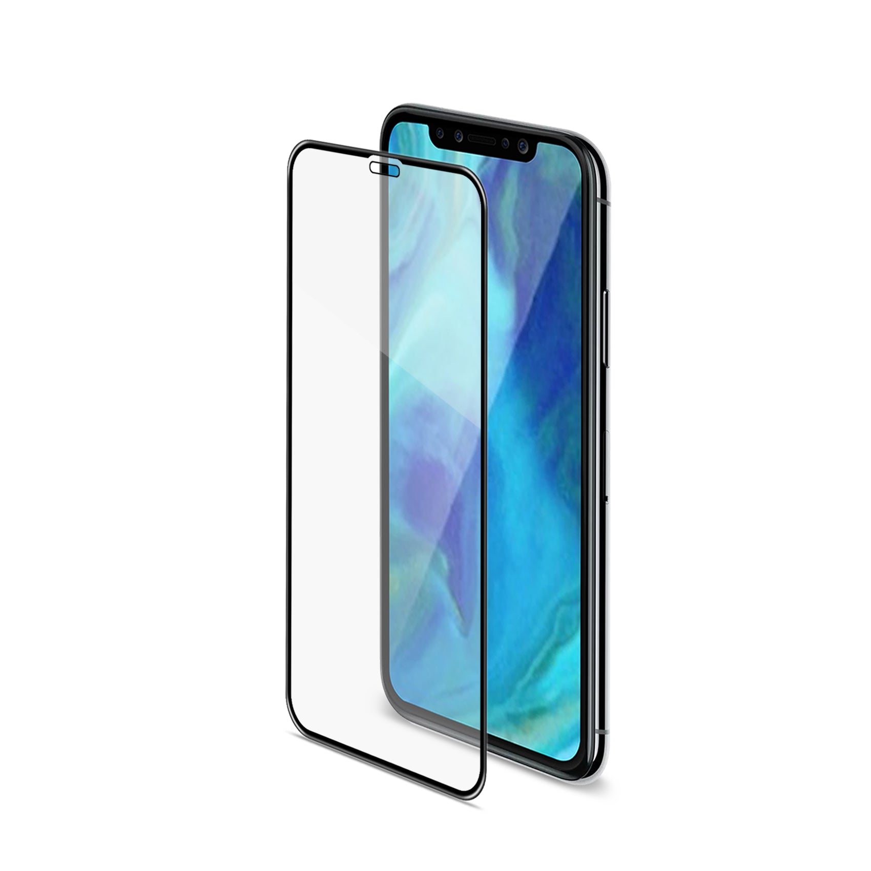 3D GLASS IPHONE XS MAX BLACK