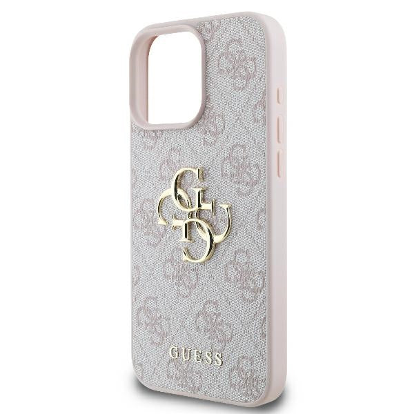 Guess Hardcase 4G PU Big Logo Pink
 iPhone 16