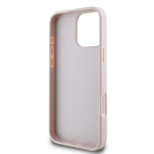 Guess Hardcase 4G PU Big Logo Pink
 iPhone 16