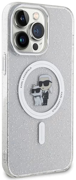 KARL KLHMP15LHGKCNOT HC MAGSAFE IML KC GLITTER TRANSPARENT iPhone 15 PRO