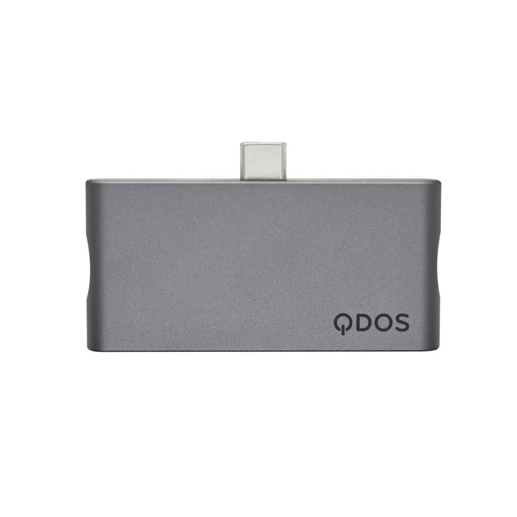 Qdos Powerlink Nano Hub Usb-c Ipad Pro 4-en-1 - Gris Sideral