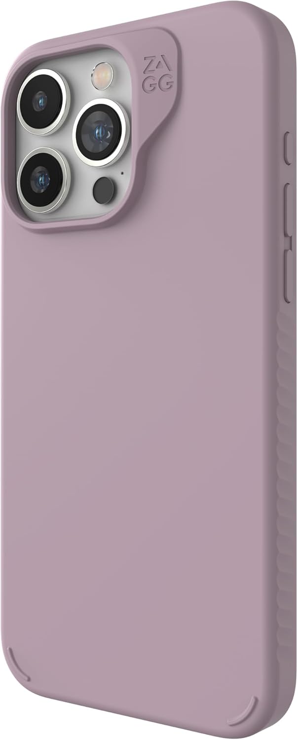 ZAGG Graphene Manhattan Snap Case for iPhone 15 Pro Max Purple