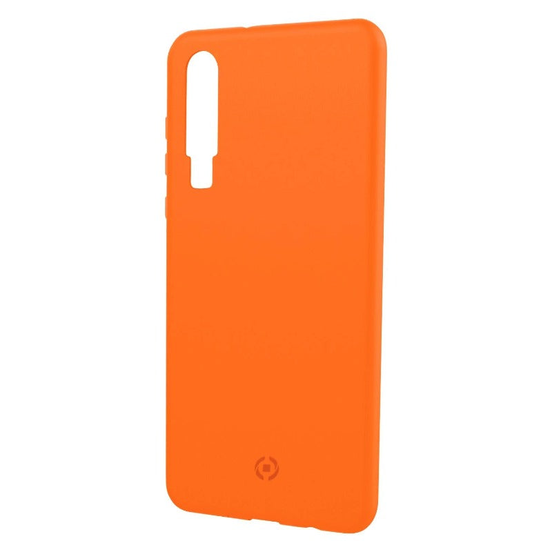 Celly Shock Back case Cover Huawei P30 Lite Orange