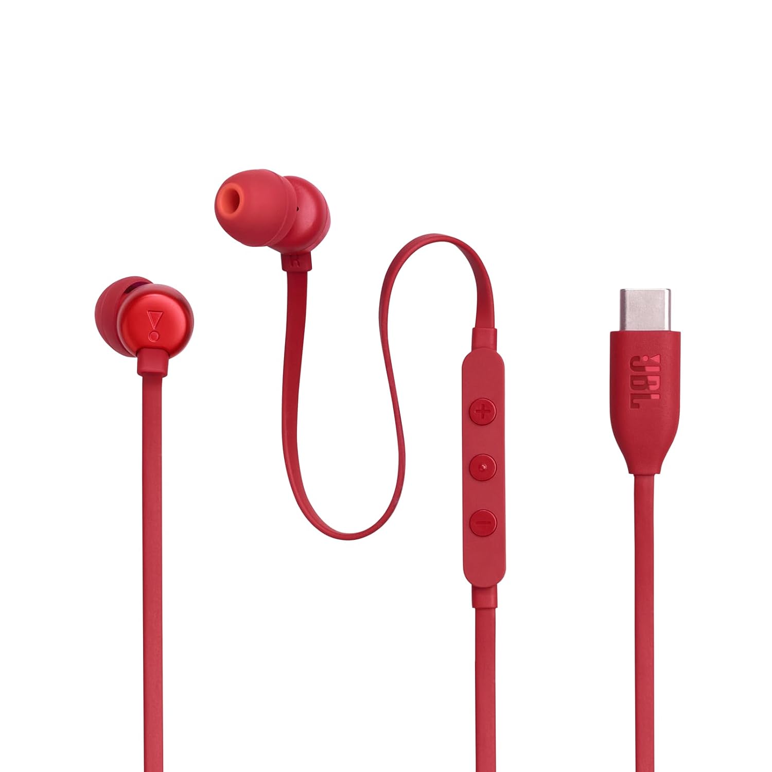 JBL Tune 310C USB-C in-ear headphones Red