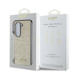 Guess GUHCZFD6HGGSHD Z Fold6 F956 Gold 4G Glitter Script