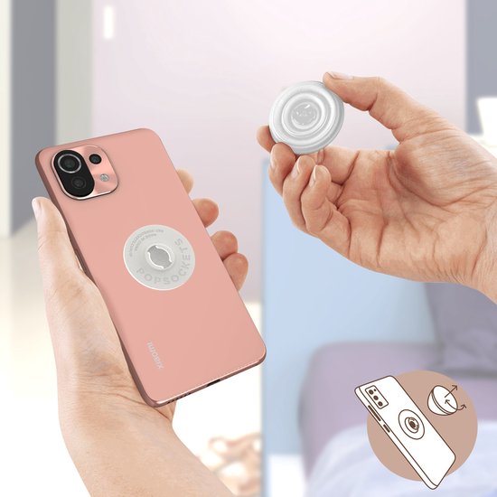 Popsockets PopGrip Beige AW/SS23 - Standard Phone Grip and Stand