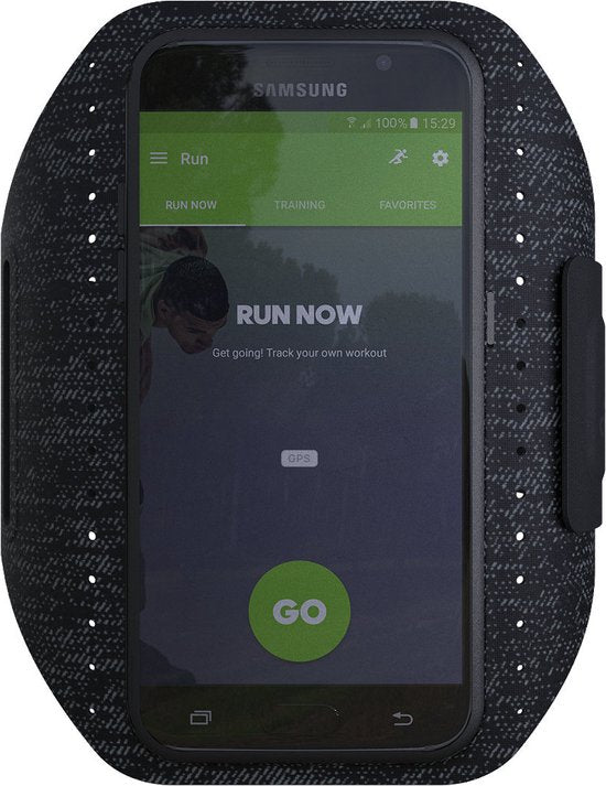 Adidas 28177 running band - black - for Samsung Galaxy S8 and S9