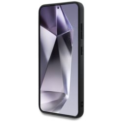 Case Guess GUHCS25SHG4SGP  Fixed Glitter Big 4G Metal  Logo to Samsung Galaxy S25 pink