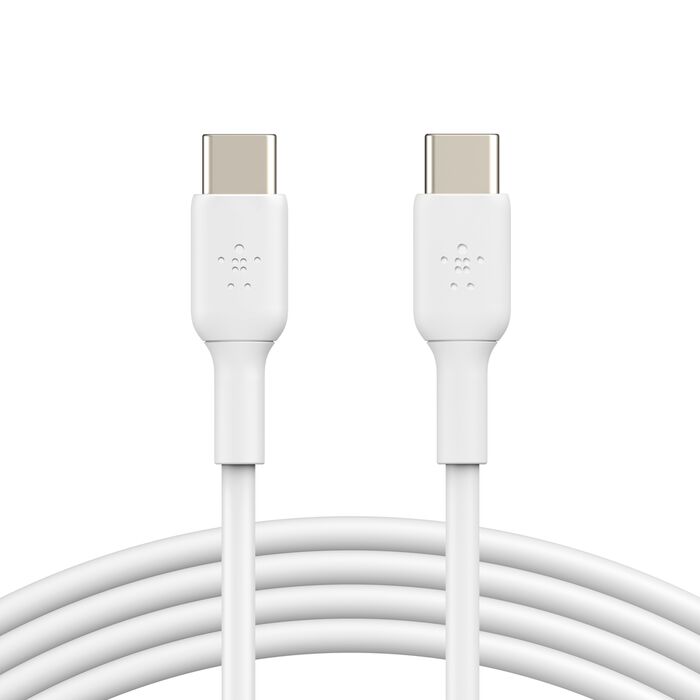 Belkin USB-C to USB-C Cable 1m White 2 Pack