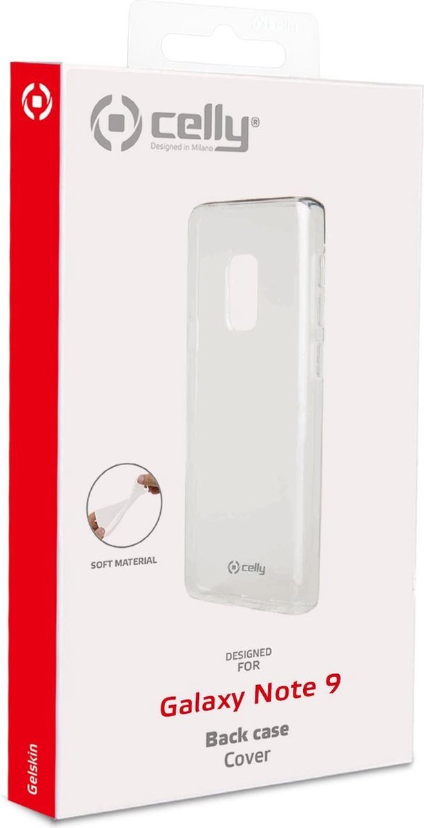 Celly GELSKIN774 TPU cover Galaxy Note 9