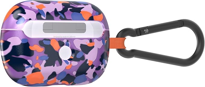 Tech 21 T21-8696 EVO art modern camo for airpods Pro purple eb