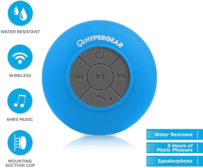 HyperGear H2O Wireless Speaker Portable Bluetooth Speake