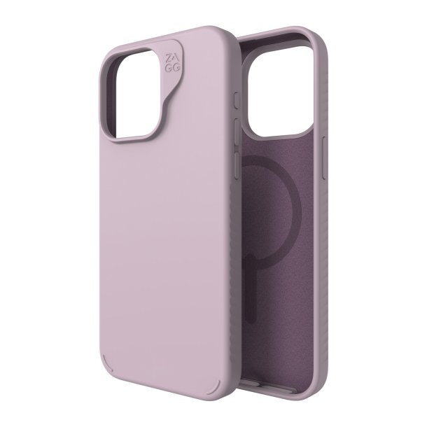 ZAGG Graphene Manhattan Snap Case for iPhone 15 Pro Purple