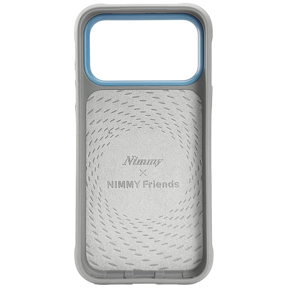 Nimmy Glasses Cool Dog Case for iPhone 17 Pro Max Grey