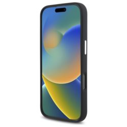 Mercedes MEHMP16X23SUTTK iPhone 16 Pro Max black hardcase Silicone Tonal Logo MagSafe