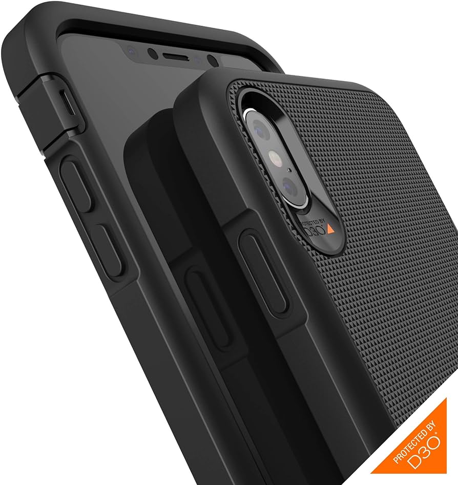 Gear4 Platoon Case for for iPhone Xs Max 6.5 black