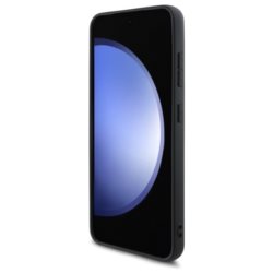 Guess GUHCS24FEG4GFBR S24 FE S721 brown hardcase 4G Metal Gold Logo