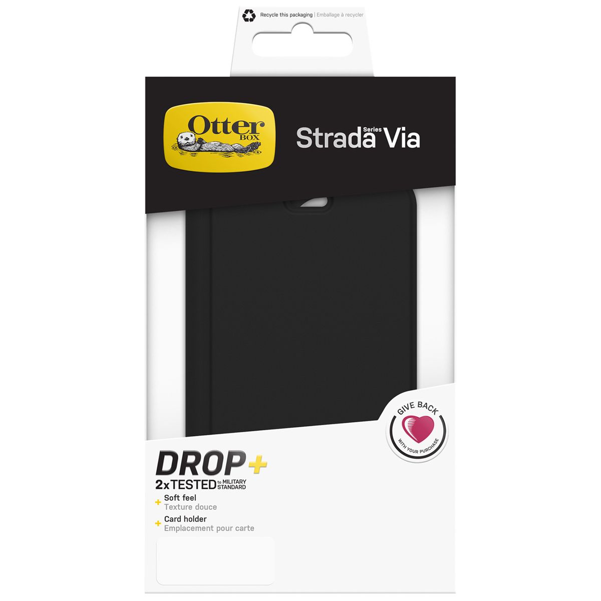 Otterbox Strada Via Bookcase for iPhone 12 Pro Max - Black