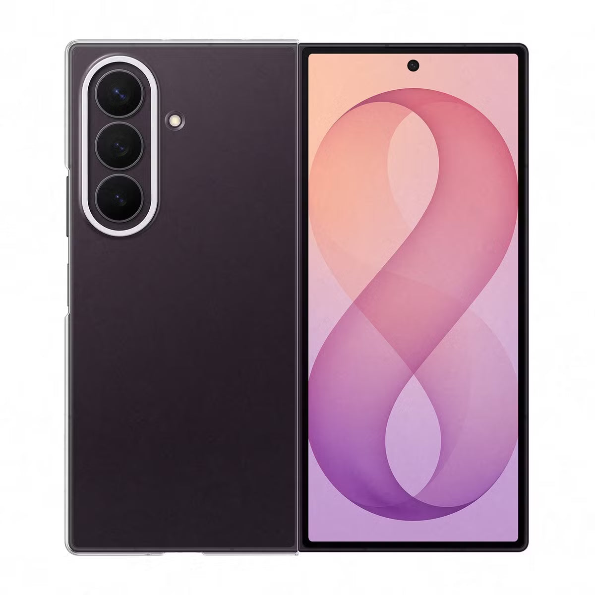 Samsung Originele Clear Case for Samsung Galaxy Z Fold8 Ultra - Transparant
