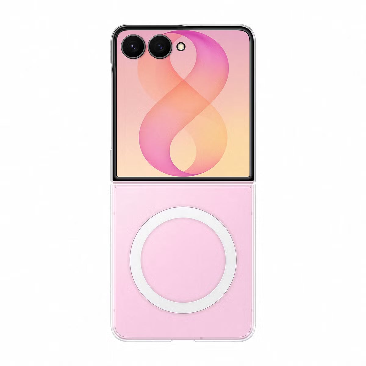 Samsung Clear Magnet Case for Samsung Galaxy Z Flip8 - Transparant