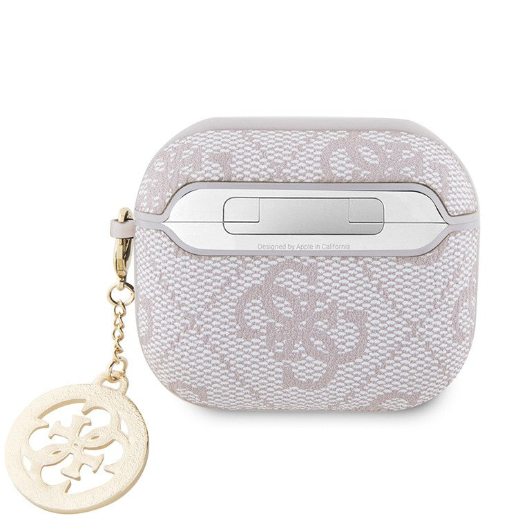 Guess Airpods 3 PU 4G W/ Strass Charm Pink