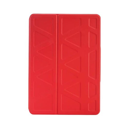 BELK 3D Smart Protection Case for iPad 10.2 ( 2021 / 2020 / 2019) Built-in Appel Pencil Holder Red