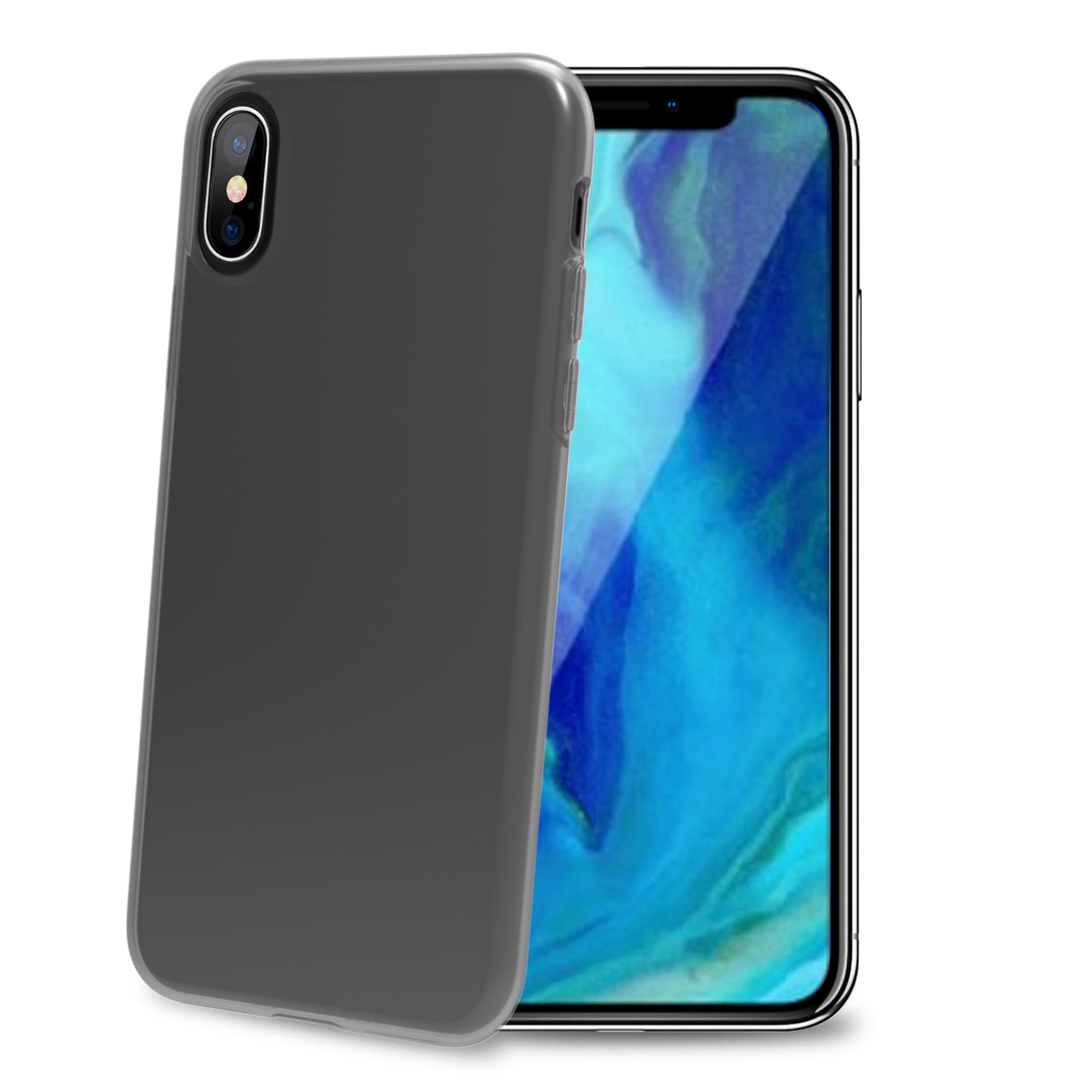 Celly TPU Back Case iPhone XS Max (6.5" 2018) Black