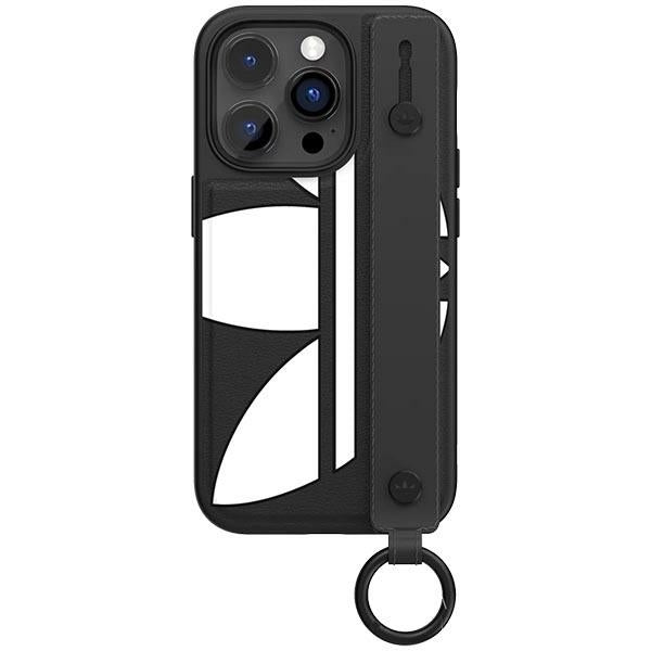 Adidas OR Hand Strap Case iPhone 14 Pro black-white 50214